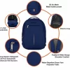 Laptop Backpack - Customozed for Nokia - BLUE Color