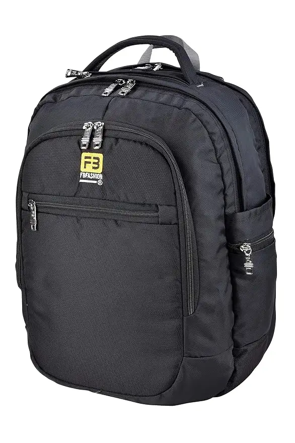 FB Fashion Bag LB-704 Light Green/Blue/Black Laptop Backpack - Image 3