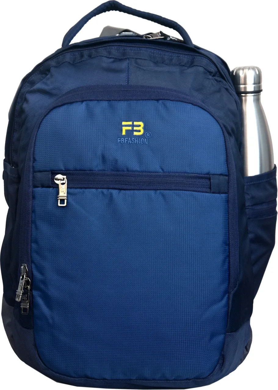 FB Fashion Bag LB-704 Light Green/Blue/Black Laptop Backpack - Image 7
