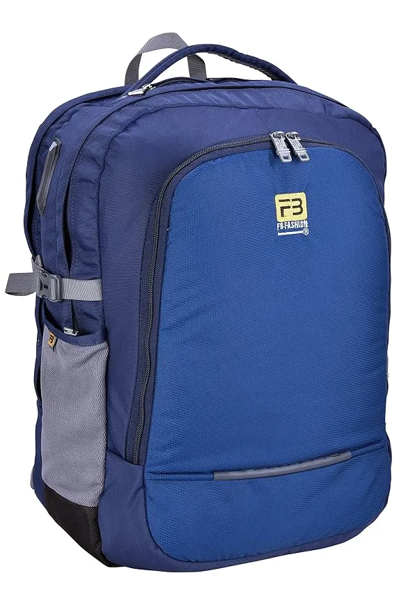 FB Fashion Bag LB-760 Polyester Blue/Black Laptop Backpack - Image 5
