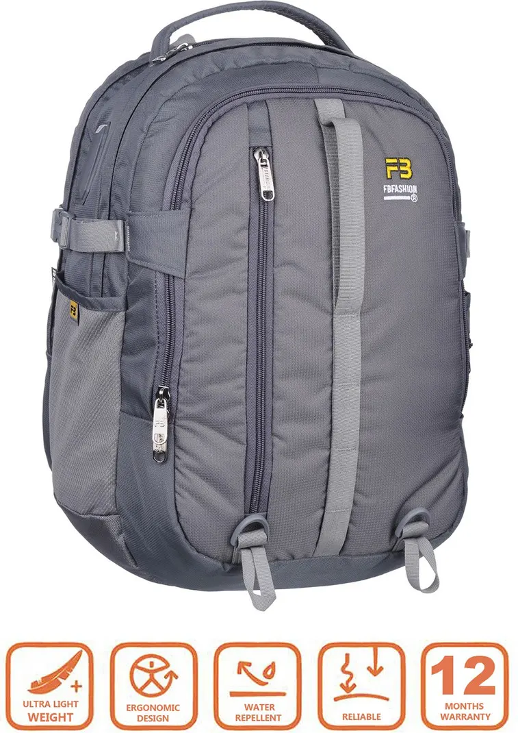 FB Fashion Bag LB-774 Grey/Blue/Black/Green Laptop Backpack - Image 8