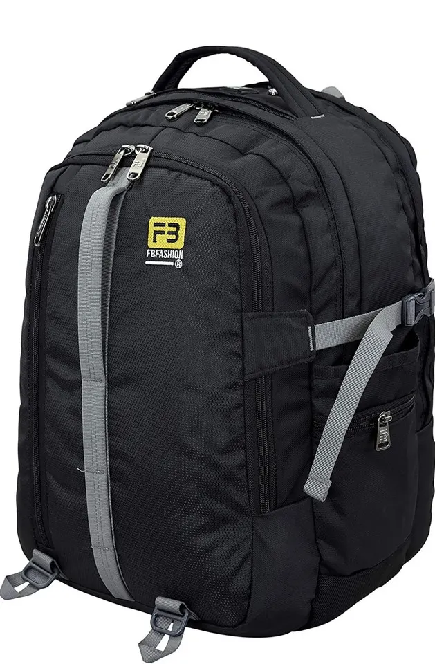 FB Fashion Bag LB-774 Grey/Blue/Black/Green Laptop Backpack - Image 2