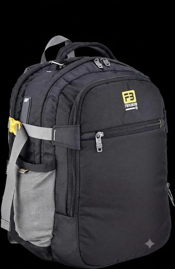 FB Fashion Backpack LB-862 Blue/Black Laptop Backpack - Image 7