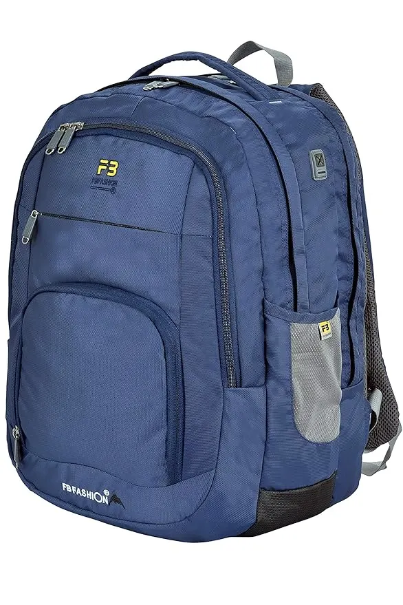 FB Fashion Bag LB-750 Blue/Black Laptop Backpack - Image 3