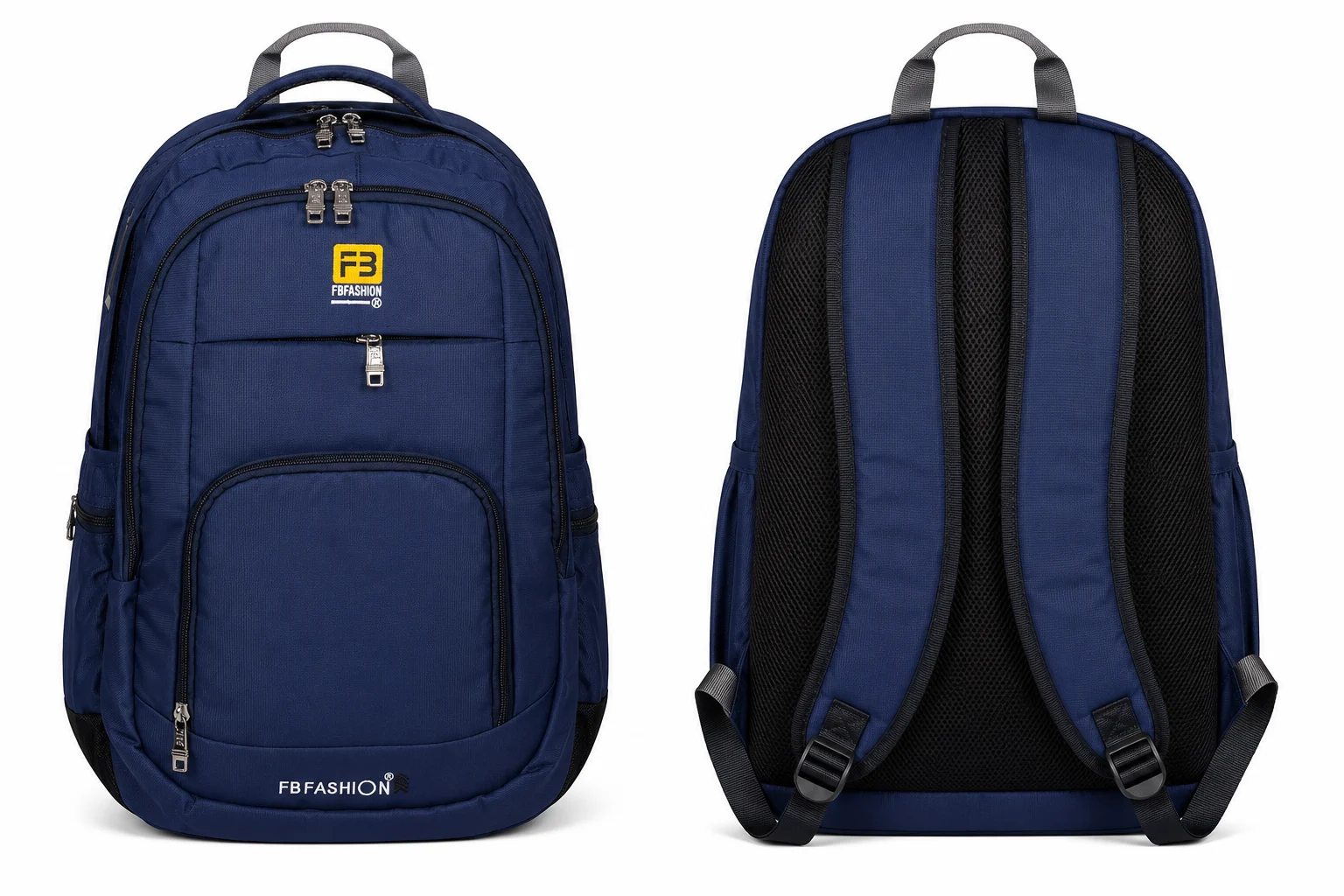 FB Fashion Bag LB-750 Blue/Black Laptop Backpack