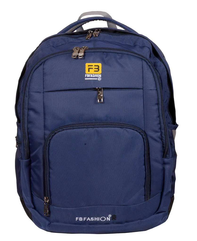 FB Fashion Bag LB-750 Blue/Black Laptop Backpack - Image 2